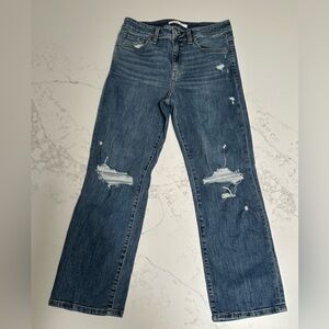 Willow & root Distressed cropped everyday Women's Jeans size 28